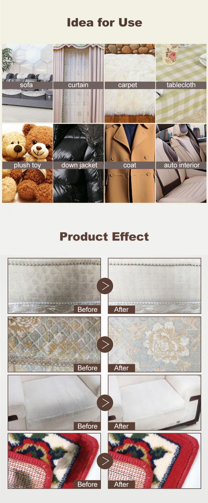 พรมจุดโซฟาสิ่งทอน้ำยาขจัดคราบผ้า 500ml ความจุ 1