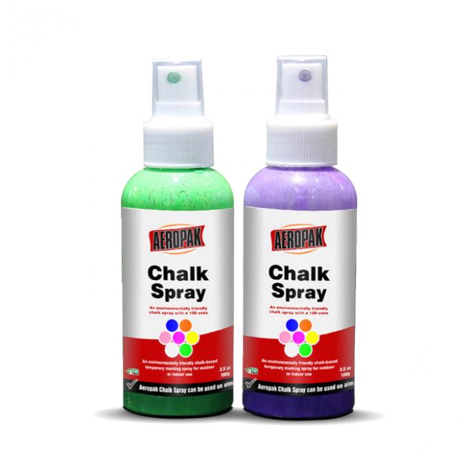 122F 200ml Aeropak Washable Chalk Spray เครื่องหมายชั่วคราว MSDS 2