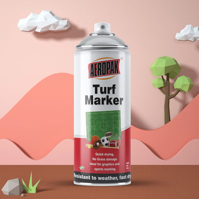 400ml Ecofriendly Turf Marking Paint with Customized Colors and Safe for Grass Spray Application