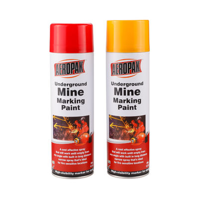 500ml Mine Marking Paint Spray with 350g Net Weight and 7500 Pieces MOQ for High-Visibility Line Marking