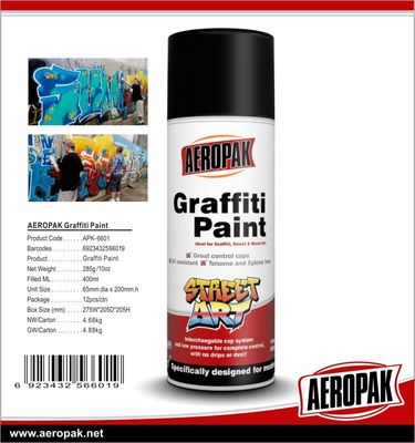 UV Resistant Quick Drying Low Odor Graffiti Spray Paint Acrylic Marking Spray Paint