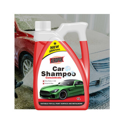 Aeropak 1000ml หอมมะนาว แชมพูรถยนต์ผสมสูง กล่องพลาสติก เครื่องล้างรถยนต์