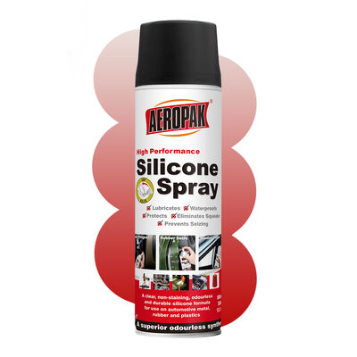 Aeropak 500ml Aerosol OEM ผลงานสูง สเปรย์ซิลิโคน ฐานน้ํามัน การใช้งานอุตสาหกรรม