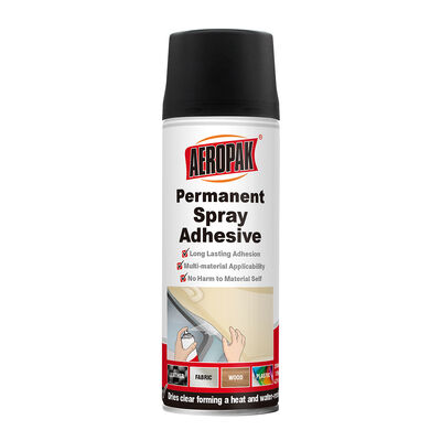 Aeropak 200ml Aerosol ผ้าเฉพาะโปร่ง ติดแน่นถาวร สเปรย์กาว