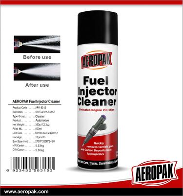 Aeropak น้ำยาทำความสะอาดหัวฉีดน้ำมันเชื้อเพลิง 500ml
